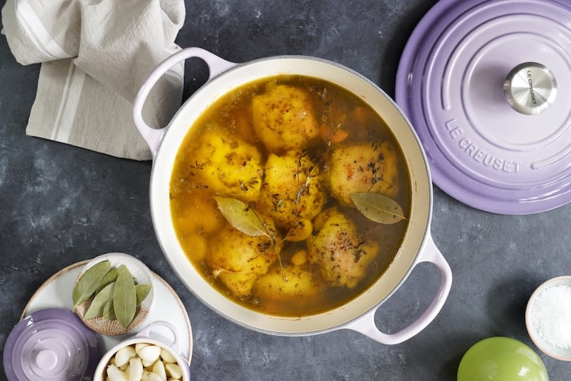 Chicken Confit with 40 Cloves of Garlic